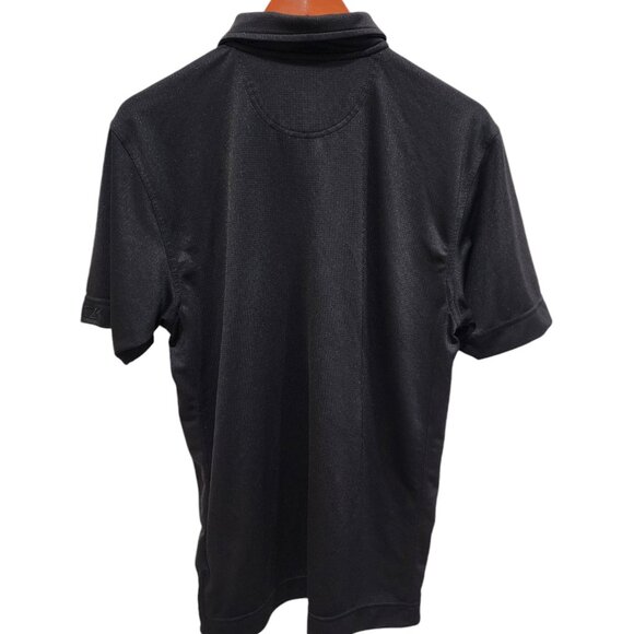 Cutter & Buck Polo Shirt Men's Size S Black Short Sleeve Golf Dry Tec Logo - Picture 3 of 10